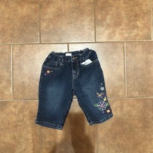 Children place shorts